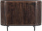 Livingfurn - Dressoir Noor Walnut 115cm - Mangohout / Gecoat Staal