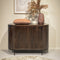 Livingfurn - Dressoir Noor Walnut 115cm - Mangohout / Gecoat Staal