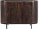 Livingfurn - Dressoir Noor Walnut 115cm - Mangohout / Gecoat Staal