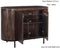 Livingfurn - Dressoir Noor Walnut 170cm - Mangohout / Gecoat Staal