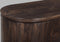 Livingfurn - Dressoir Noor Walnut 170cm - Mangohout / Gecoat Staal
