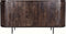 Livingfurn - Dressoir Noor Walnut 170cm - Mangohout / Gecoat Staal