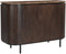 Livingfurn - Dressoir Nora Emperador 115cm - Mangohout - Gecoat Staal