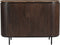 Livingfurn - Dressoir Nora Emperador 115cm - Mangohout - Gecoat Staal