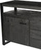 Livingfurn - Dressoir Norris - 180x80x43 cm - Mangohout / Gecoat Staal
