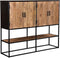 Livingfurn - Dressoir Sturdy 4 doors 160cm - Mangohout