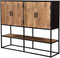 Livingfurn - Dressoir Sturdy 4 doors 160cm - Mangohout