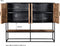 Livingfurn - Dressoir Sturdy 4 doors 160cm - Mangohout