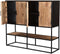Livingfurn - Dressoir Sturdy 4 doors 160cm - Mangohout