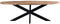 Livingfurn - e Eetkamertafel - Rond - Riverwood - 240 cm - Bruin