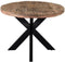 Livingfurn - e Eetkamertafel - Rond - Riverwood - 240 cm - Bruin
