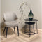 Livingfurn Eetkamerstoel Donna Beige Katoen