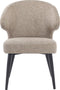 Livingfurn Eetkamerstoel Donna Beige Katoen