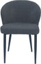 Livingfurn Eetkamerstoel Laura Bouclé Antraciet