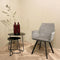 Livingfurn Eetkamerstoel Louise Grijs