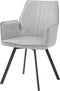 Livingfurn Eetkamerstoel Louise Grijs