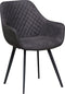 Livingfurn Eetkamerstoel Luca Antraciet