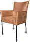 Livingfurn Eetkamerstoel Valerie Rodeo Cognac