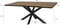Livingfurn - Eetkamertafel Accent -Teak Hout - 200 - Bruin