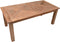 Livingfurn - Eetkamertafel Berlian - Teakhout - 240cm - Bruin