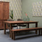 Livingfurn - Eetkamertafel DK - Teak Hout - 260x100 cm - Bruin