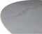 Livingfurn - Eetkamertafel DT- Marble Oval Web White 200cm - Marmer / Gecoat Staal