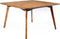 Livingfurn - Eetkamertafel Elias - 120cm - Mangohout - Bruin