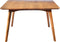 Livingfurn - Eetkamertafel Elias - 120cm - Mangohout - Bruin