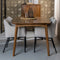 Livingfurn - Eetkamertafel Elias - 180cm - Klassieke eettafel - Mangohout - Bruin