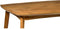 Livingfurn - Eetkamertafel Elias - 180cm - Klassieke eettafel - Mangohout - Bruin
