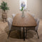 Livingfurn - Eetkamertafel Jesper Danish Oval 210cm - Mangohout