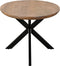 Livingfurn - Eetkamertafel Jesper Oval 180x90x76 cm - Mangohout