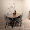 Livingfurn - Eetkamertafel Jesper Oval 210 cm - Mangohout / Gecoat Staal