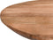 Livingfurn - Eetkamertafel Jesper Oval 210 cm - Mangohout / Gecoat Staal