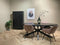 Livingfurn - Eetkamertafel Kala Oval Spider 180 cm - Mangohout / Gecoat Staal