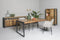 Livingfurn - Eetkamertafel Nairobi - U-Pot - Mangohout - 180x90 cm