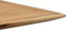 Livingfurn - Eetkamertafel Oslo - Acasia Hout - 220 cm - Bruin