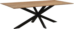 Livingfurn - Eetkamertafel Oslo - Acasia Hout - Bruine - 200 cm