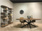 Livingfurn - Eetkamertafel Rocky Oval 180 cm - Mangohout / Gecoat Staal