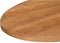 Livingfurn - Eetkamertafel Rocky Oval 210 cm - Mangohout / Gecoat Staal