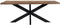 Livingfurn - Eetkamertafel - Rond - Riverwood - 220 cm - Bruin