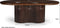 Livingfurn - Eetkamertafel Sevilla Brown 250cm - Mangohout