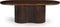 Livingfurn - Eetkamertafel Sevilla Brown 300cm - Mangohout