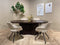 Livingfurn - Eetkamertafel Sevilla Brown 300cm - Mangohout