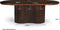 Livingfurn - Eetkamertafel Sevilla Brown 300cm - Mangohout