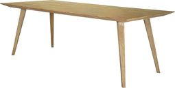 Livingfurn - Eetkamertafel Tomar 300cm - Teakhout