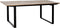 Livingfurn - Eetkamertafel Valdez - U poot - Mango Hout - 200 cm - Bruin