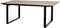 Livingfurn - Eetkamertafel Valdez - U poot - Mango Hout - 200 cm - Bruin