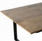 Livingfurn - Eetkamertafel Valdez - U poot - Mango Hout - 200 cm - Bruin
