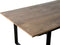 Livingfurn - Eetkamertafel Valdez - U poot - Mango Hout - 200 cm - Bruin